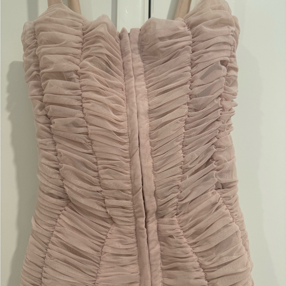 House of CB Cate NWT Ruched Mini Dress - Picture 3 of 4